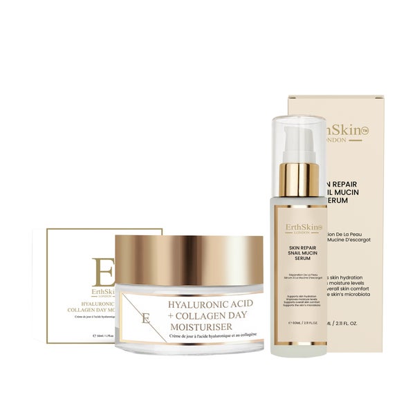 Hautregenerierendes Schneckenschleim-Serum 60 ml + Hyaluronsäure- und Kollagen-Tagescreme 50 ml 850 g