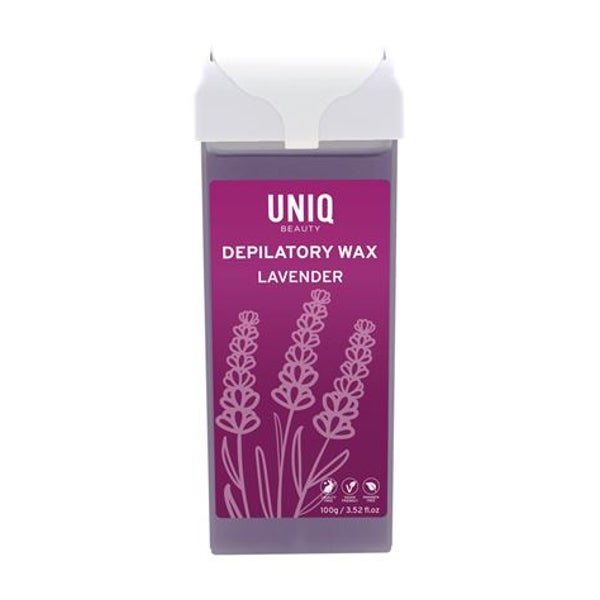 UNIQ Lavendel Wachspatrone Roll-On Wax, 100 g