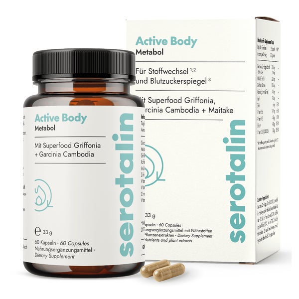 serotalin Active Body Metabol | Stoffwechsel¹² & Energie³ 60 St