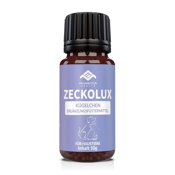 Pharma Health | Zeckolux Kügelchen | natürlich 10 g