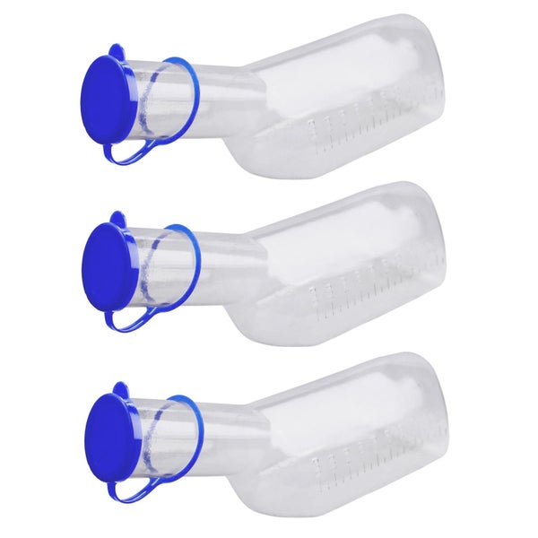 Medi-Inn Urinflasche PC 1000 ml für Männer klarsichtig 25 St