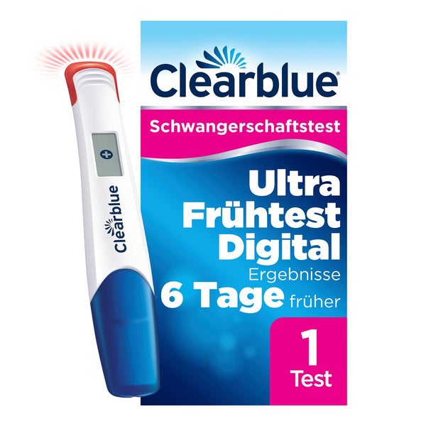 Clearblue  Schwangerschaftstest Ultra Frühtest Digital 1 St