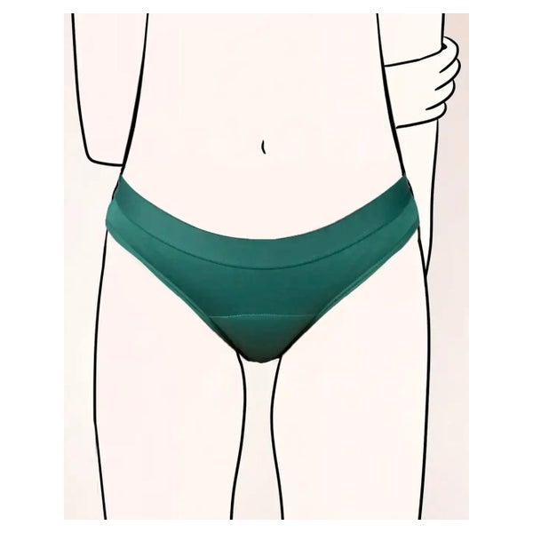 MYLILY Teens Periodenunterwäsche Slip | Jade - Größe 158/164 1 St