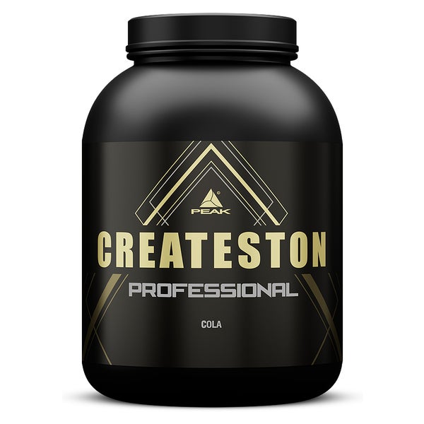PEAK Createston Professional - 3150g - Geschmack Cola I Post Workout I ALL in One I über 90 Schlüsselsubstrate I mit Whey Hydrolysat & Whey Isolat I Creatin AKG I Kohlenhydratmatrix 3150 g
