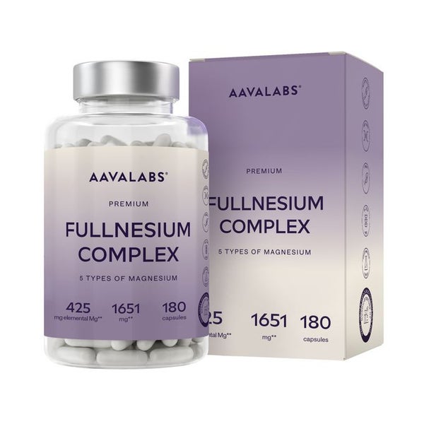 Aavalabs Magnesium Komplex 425 mg 5 Formen, 180 Kapseln 180 St