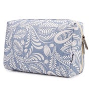 Kosmetiktasche Damen Schminktasche Kulturbeutel Blaues Blatt 1 St