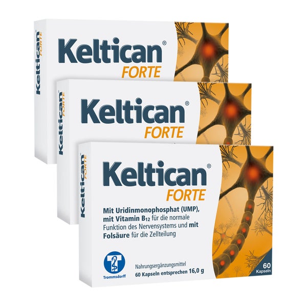 Keltican Forte Kapseln Dreierpack 3X60 St