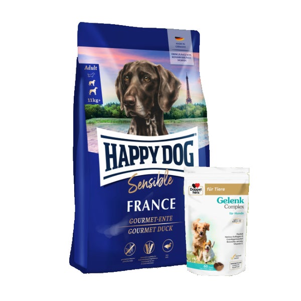 Sensible France + Doppelherz Gelenk Complex Chews für Hunde 11 kg