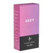 Produktabbildung: «Se*y» Kondome – Mit Perlnoppen, silikonbefeuchtet, 12 Stück (12 Kondome) 12 St