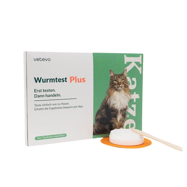 Wurmtest Plus Katze – inkl. Lungenwürmer 1 St