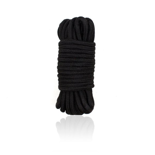 10 meter-Cotton  Rope Schwarz 1 St