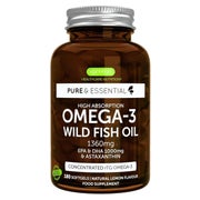 Igennus Ultra pures Omega 3 Fischöl Konzentrat mit Astaxanthin 180 St