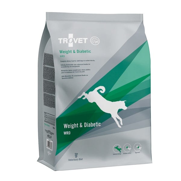 TROVET Weight Diabetic WRD für Hunde 3 kg