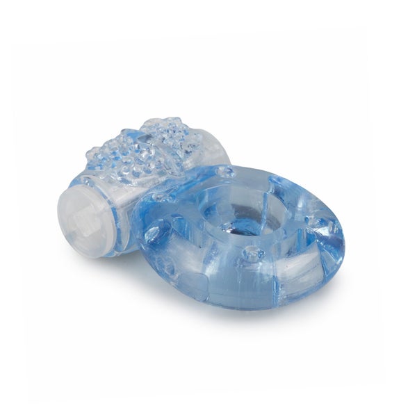 Easytoys - Vibrierender Penisring in Blau