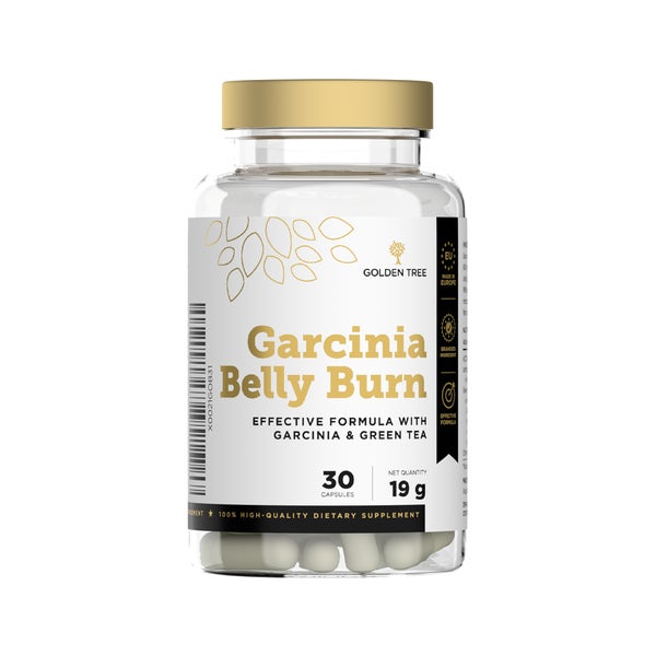 Golden Tree Garcinia Belly Burn Dreifach-Effekt 30 St