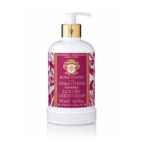 Saponificio Artigianale Fiorentino Flüssigseife Rosewood & Osmanthus 500 ml