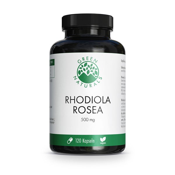 Green Naturals Rhodiola Rosea 500 mg hoc 120 St