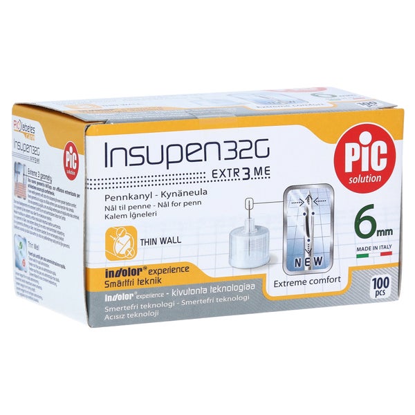 Insupen Pen-nadeln Extrem 32 G 6 mm 100 St