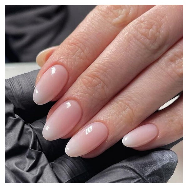 Kunstnägel 24 Stück Nude Kurz Mandel Weiß 16white&amp;gradie 1 St