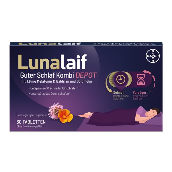 Lunalaif Guter Schlaf Kombi Depot 30 St