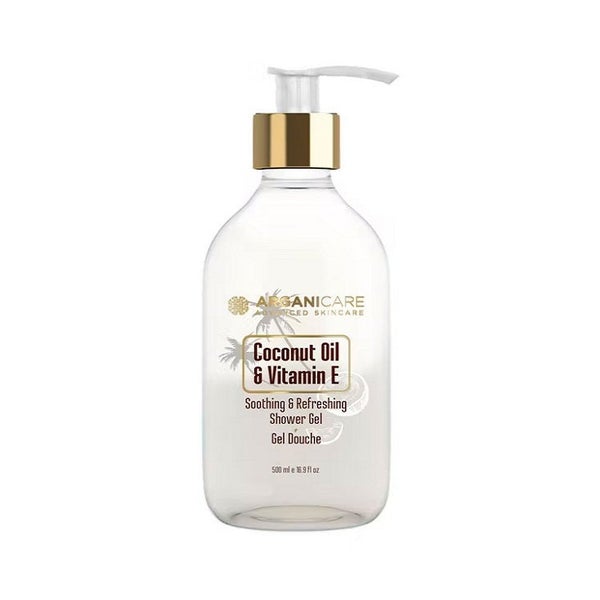 Arganicare Shower Gel - Coconut & Vitamin E - Bottle 1 St