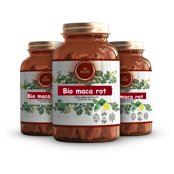 You&Nature Bio MACA rot  100% Rotes Maca-Wurzelpulver 300 St