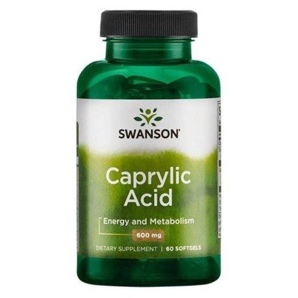 Caprylic Acid 600 mg, Kapseln 60 St
