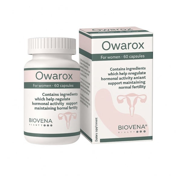 Biovena Health OVAROX – Nahrungsergänzungsmittel für Frauen 60 St