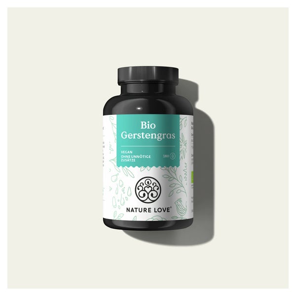 Gerstengras Bio 180 Kapseln Nature Love  St