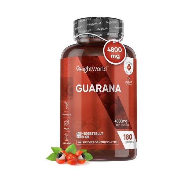 WeightWorld Guarana Kapseln 180 St