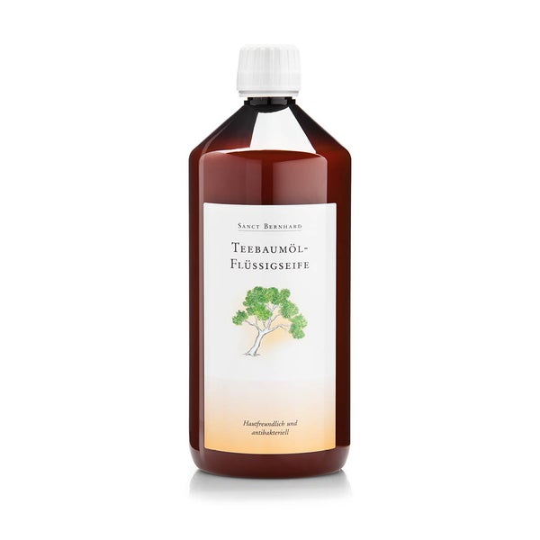 Sanct Bernhard Teebaumöl-Flüssigseife 1 Liter 1000 ml