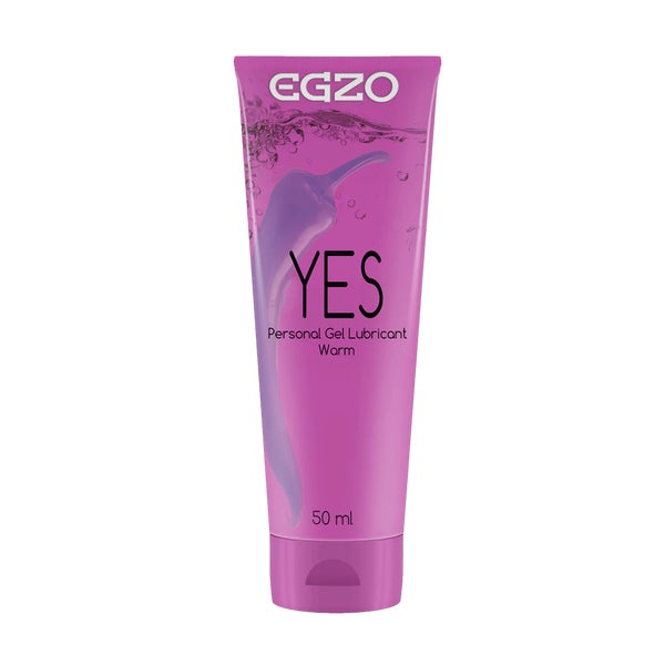 «YES» 50ml Gleitgel - Wärmend, wasserbasiert, Kondom und Toy (0.05 l) 50 ml