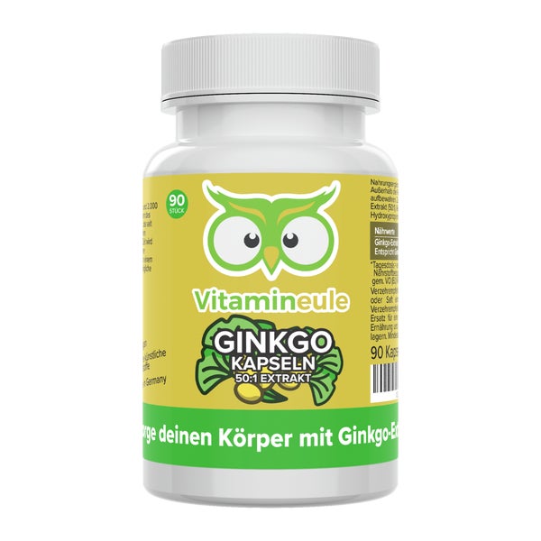 Vitamineule® Ginkgo Kapseln 120 mg (50:1) 50 g