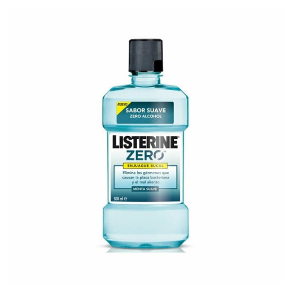 Listerine Zero Alkohol Mundwasser Weiche Minze 500ml 0,5 l