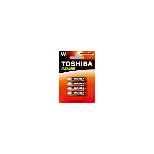 Toshiba-Batterien 4Uds Aaa Alkaline Lr03
