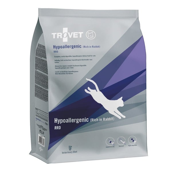 TROVET Hypoallergenic Rabbit RRD für Katzen 2,5 kg