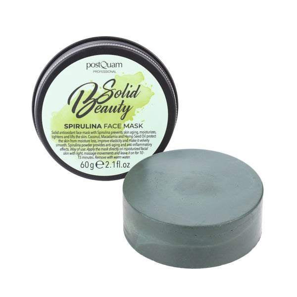 POSTQUAM SKIN CARE SPIRULINA FESTE GESICHTSMASKE SPIRULINA 60 GR.