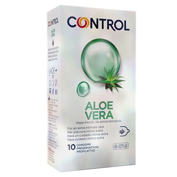 «Aloe Vera» Kondome mit Aloe-Vera für empfindliche Haut (10 Kondome) 10 St
