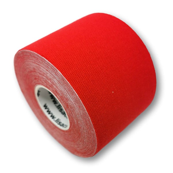 LisaCare Kinesiologie Tape - Rot - 5cm x 5m 1 St