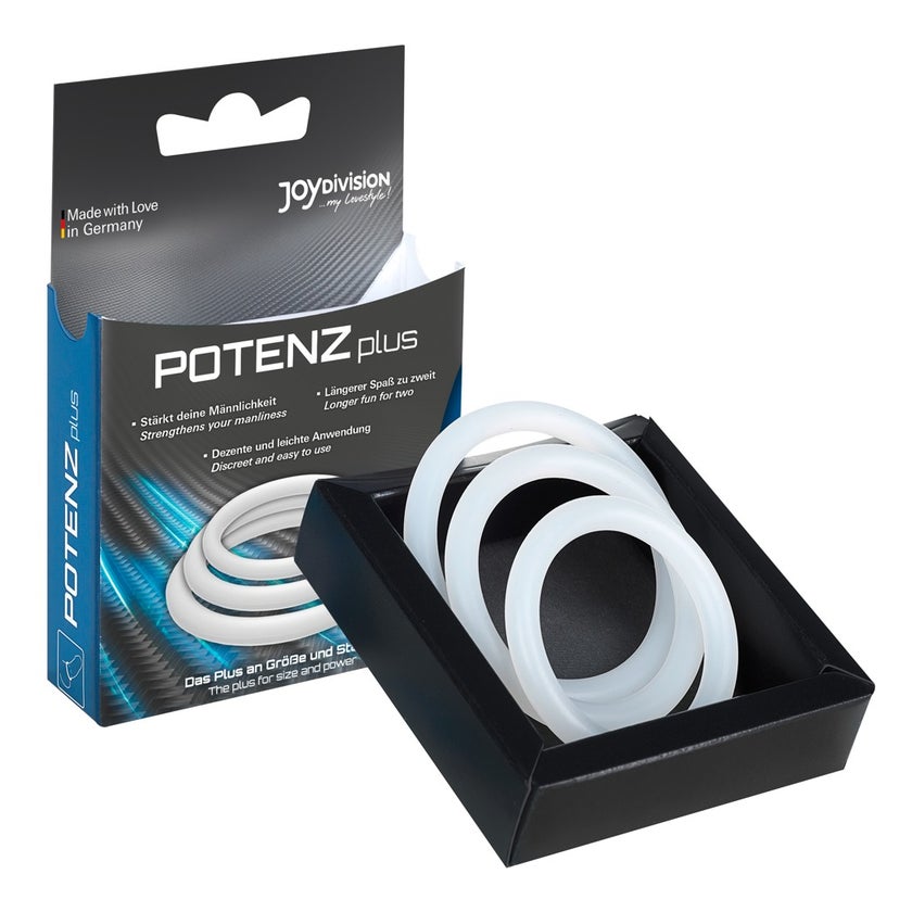 Joydivision Toys - POTENZplus - 3 Penisringe 1 St günstig kaufen