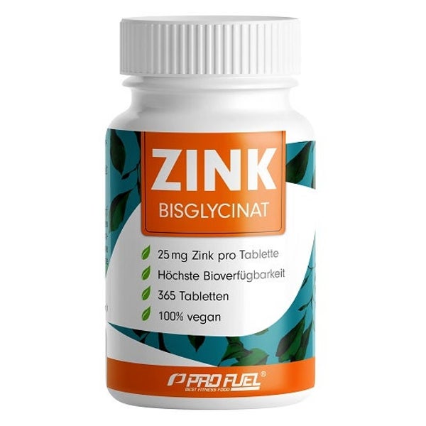 ProFuel Zink Bisclycinat hochdosiert 365 St