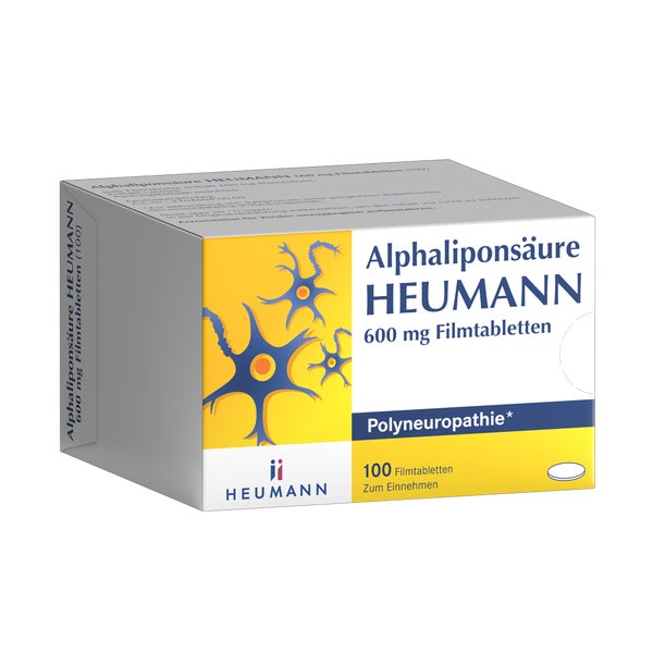 AlphaliponsÄure Heumann 600 Mg Filmtabletten 100 St