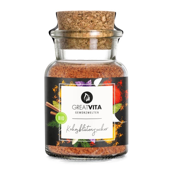 GreatVita Bio Kokosblütenzucker grob im Glas 90 g