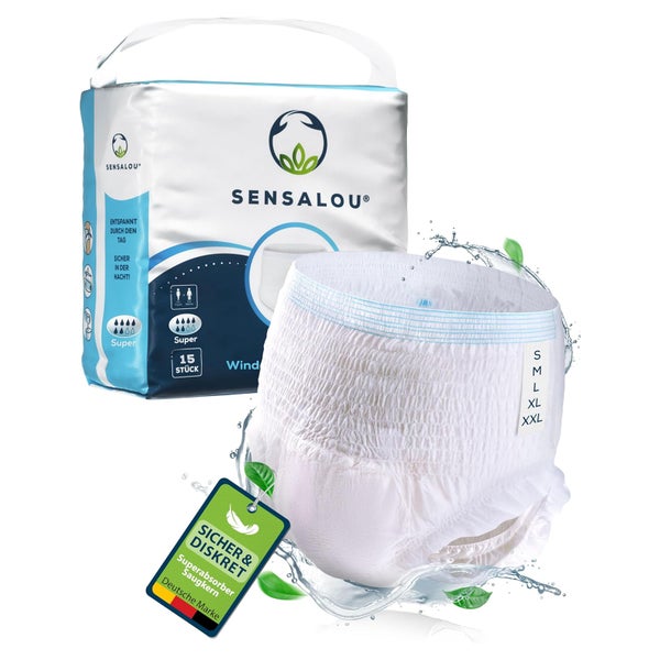 Sensalou Pants Einweghose Super M 15 St