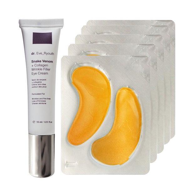 Augenpads + Collagen Augencreme Anti-Aging Set 1 St