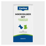 Canina Mikrosilber Ohrenspülung & Liquid Set 0,15 l