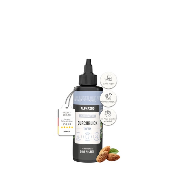 alphazoo Durchblick Augenpflege für Hunde 100 ml