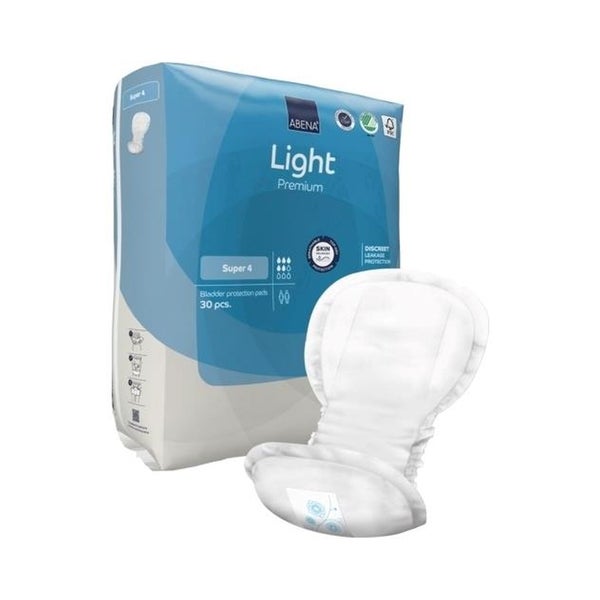 Abena Light Premium Super 4 Inkontinenzeinlagen 9X30 St