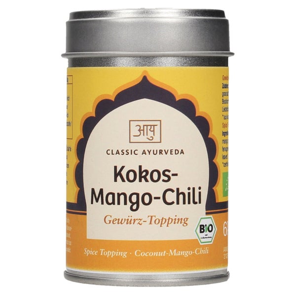 Classic Ayurveda Bio Kokos Mango Chili Gewürz Topping 60 g 60 g