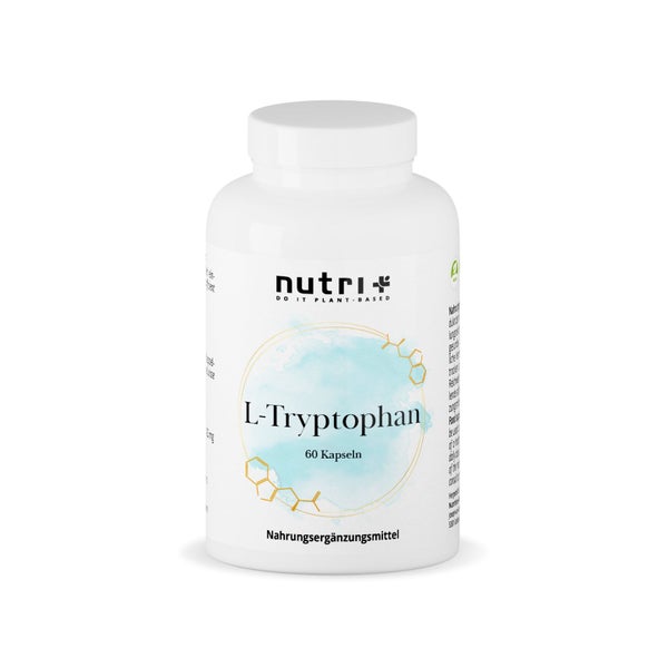 nutri+ L Tryptophan Kapseln hochdosiert 60 St
